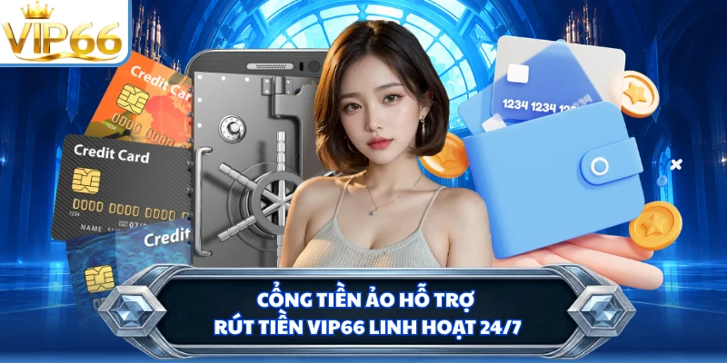 Cổng tiền ảo hỗ trợ rút tiền VIP66 linh hoạt 24/7