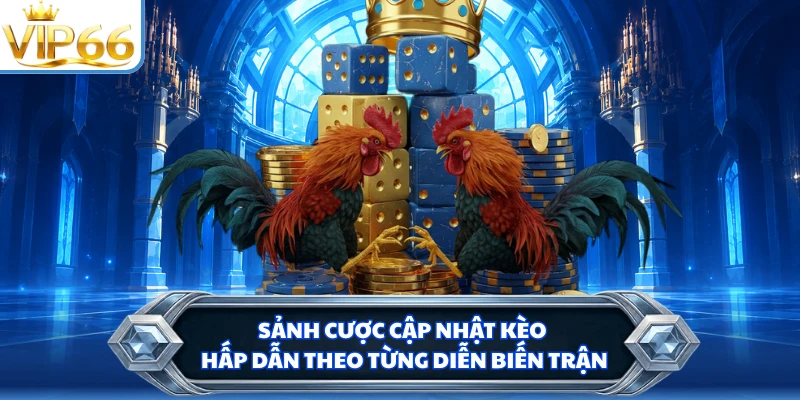 Sảnh cược cập nhật kèo hấp dẫn theo từng diễn biến trận