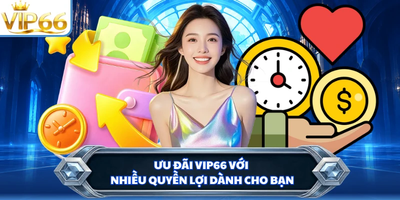 Ưu đãi VIP66 với nhiều quyền lợi dành cho bạn